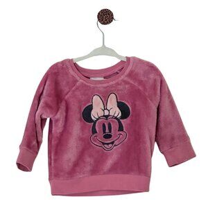 Disney 12M Minnie Fuzzy Sweatshirt